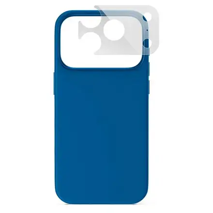 Epico Silicone Pro Mag+ Case iPhone 17 Pro Max/18 Pro Max Qi2 & MagSafe Compatible - blue (camera island protector)