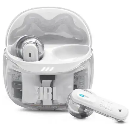 JBL Tune Flex 2 Ghost White slúchadlá
