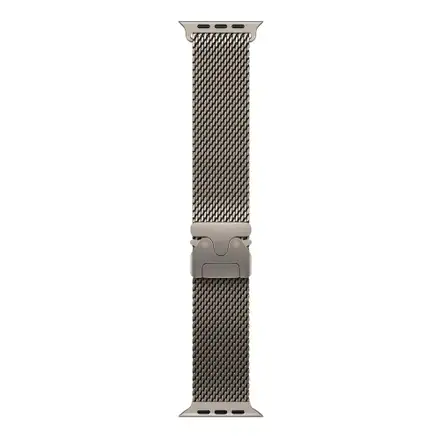 Apple Watch 49mm Natural Titanium Milanese Loop - Medium *Rozbalený*