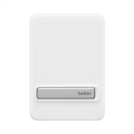 Belkin Boost Charge Slim Magnetic Powerbank 5K with Qi2 - White