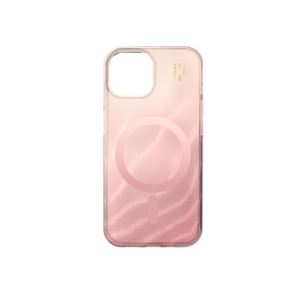 iDeal Fashion Clear Case MagSafe iPhone 13/14/15/16e/17e Rose Blush