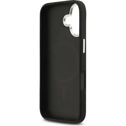 Karl Lagerfeld PU RSG Logo MagSafe kryt iPhone 17 čierny