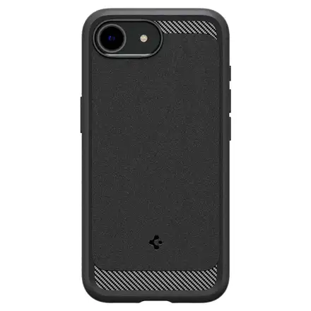Spigen kryt Rugged Armor Magsafe pre iPhone 16e/17e - Matte Black