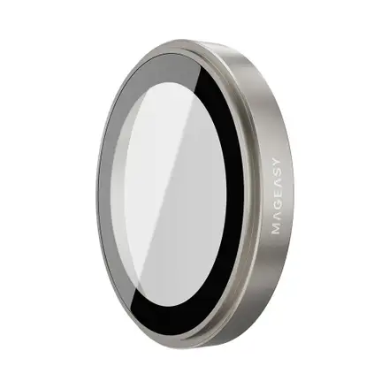 SwitchEasy Lenz Sapphire Camera Lens Protector pre iPhone 16 Pro/16 Pro Max - Titanium
