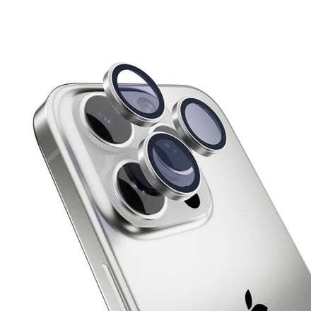 SwitchEasy Lenz Sapphire Camera Lens Protector pre iPhone 16 Pro/16 Pro Max - White Titanium