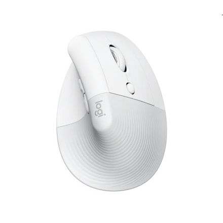 Logitech Lift for Mac Vertical ergonomická myš - white / pale grey