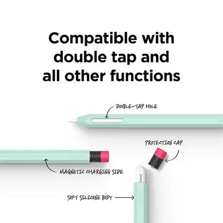 Elago kryt Classic Pencil Case pre Apple Pencil 2nd Gen & Pencil Pro - Mint