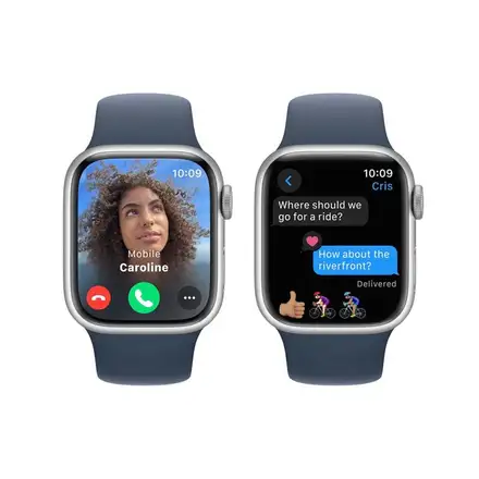 Apple Watch Series 9 GPS 41mm puzdro zo strieborného hliníka *Trieda C*