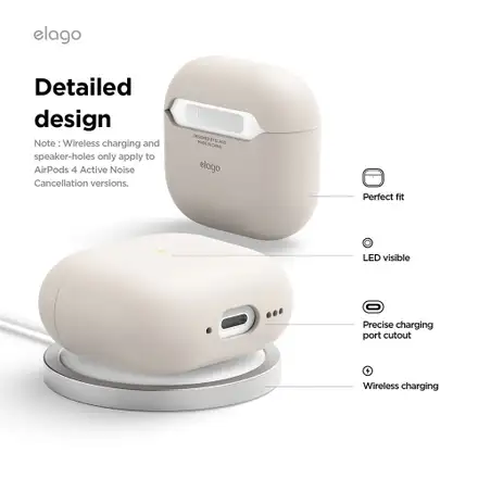 Elago puzdro Liquid Hybrid Case pre Airpods 4/5 - Mint