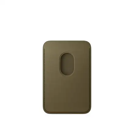 iPhone FineWoven Wallet with MagSafe – Dark Olive