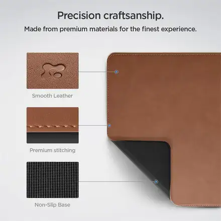 Spigen LD302 Desk Pad - Brown