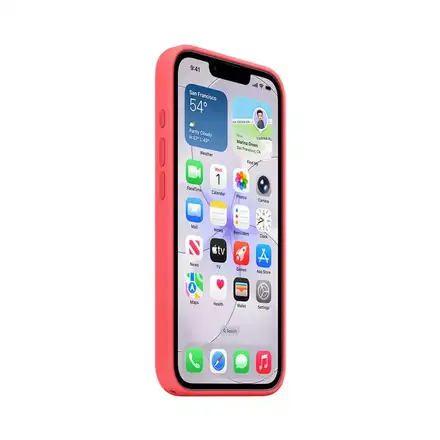 iPhone 17e Silicone Case with MagSafe – Guavovo ružová