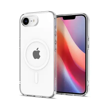 Spigen kryt Liquid Crystal Magsafe pre iPhone 16e/17e - Clear White