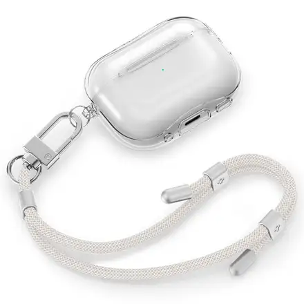 Spigen Cross Body Strap + Wrist Strap - Pearl White