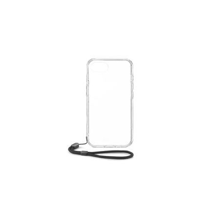 Aiino Glassy Case for iPhone 16e/17e with wrist lanyard
