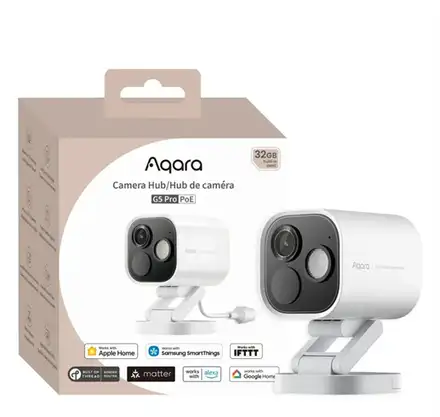 Aqara Smart Home Hub (Riadiaca jednotka) s Kamerou G5 Pro, biely