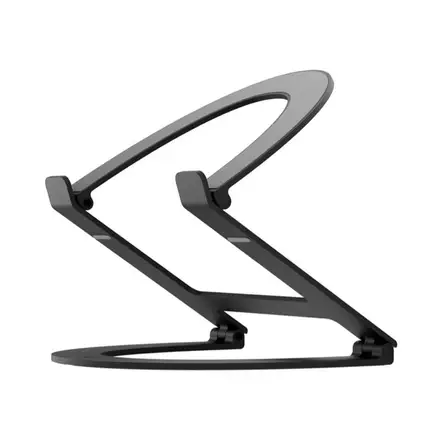 TwelveSouth stojan Curve Flex pre MacBook - Black Aluminium