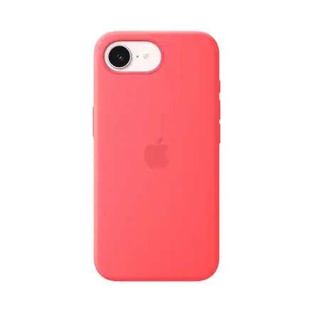 iPhone 17e Silicone Case with MagSafe – Guavovo ružová