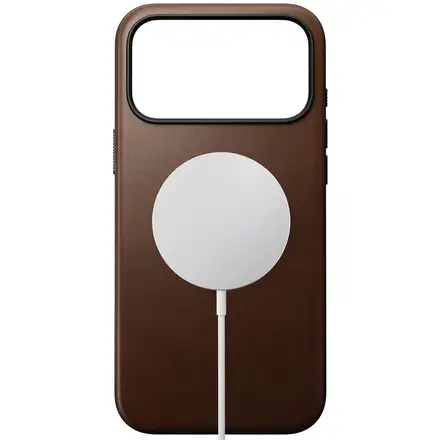 Nomad kryt Modern Leather Case Magsafe pre iPhone 17 Pro Max - Brown