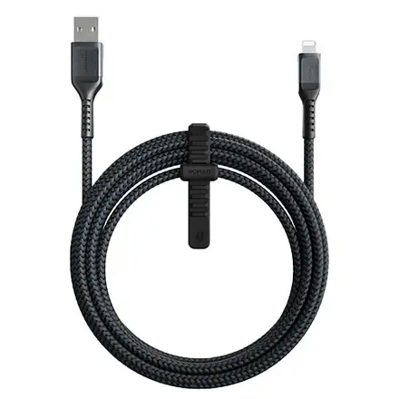 Nomad kábel Rugged USB-A to Lightning 3m - Black