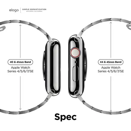 Elago remienok Metal Band pre Apple Watch 40/41/42mm - Rose Gold