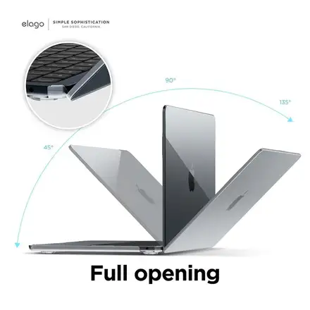 Elago kryt Ultra Slim Case pre Macbook Air 15" M2/M3/M4 - Dark Gray
