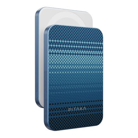 Pitaka Aramid Fiber Magnetic Power Bank Qi2 5000 mAh - Moonrise