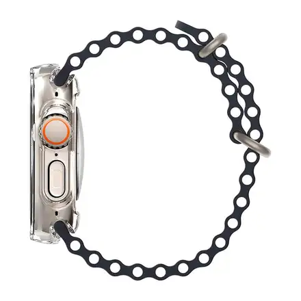 Spigen kryt Ultra Hybrid pre Apple Watch Ultra - Crystal Clear