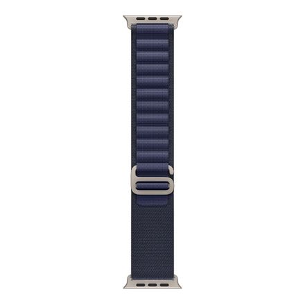 Apple Watch 49mm Navy Alpine Loop - Small - Natural Titanium Finish *Rozbalený*