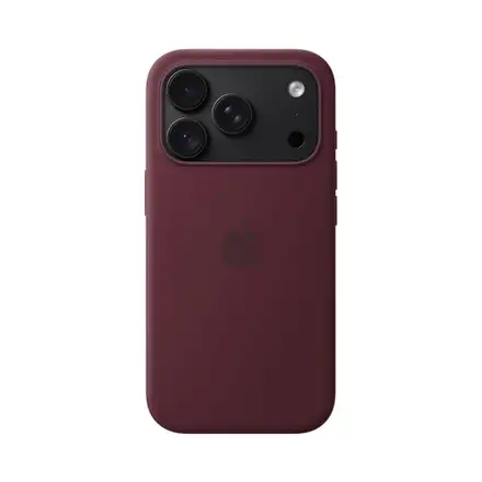 iPhone 18 Pro Silicone Case with MagSafe - Burgundy