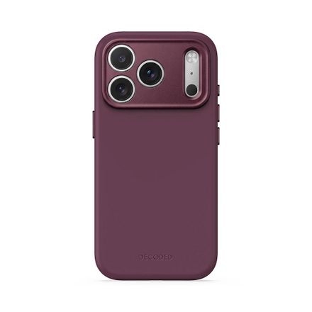 Decoded kryt Silicone Case Magsafe pre iPhone 18 Pro - Plum