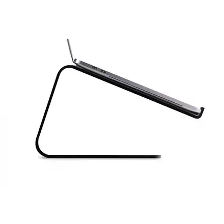 TwelveSouth stojan Curve pre MacBook - Matte Black Aluminium