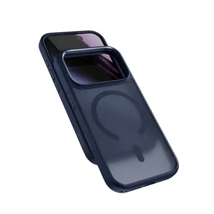 Epico HeroMatte Pro Mag+ Case iPhone 17 Pro Qi2 & Magsafe kompatibilní - temne modrá