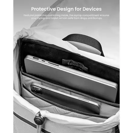 TomToc batoh Vintpack TA1 22L - White