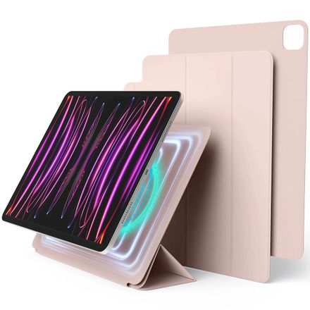 Elago puzdro Magnetic Folio Case pre iPad Pro 12.9"/iPad Air 13" M2/M3 - Sand Pink