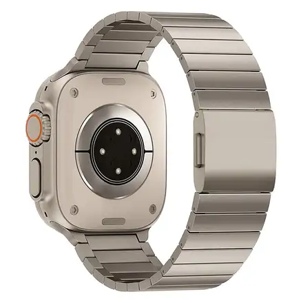 Mobile Origin remienok Titanium Band pre Apple Watch Ultra - Natural Titanium