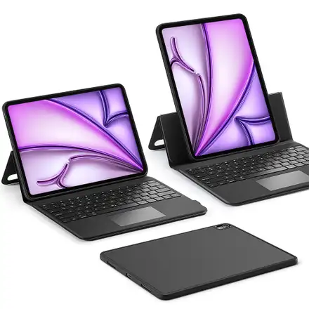 ESR klávesnica Ascend Keyboard Case pre iPad Air 13" M2/M3 2024/2025 EN - Black