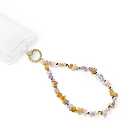 iDeal Phone Wristlet Strap Agate Stones