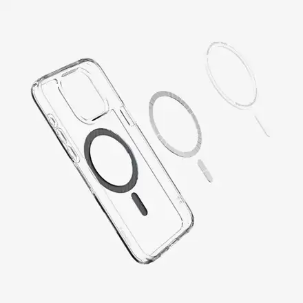 Spigen kryt Ultra Hybrid Magsafe pre iPhone 15 Pro - Carbon Fiber