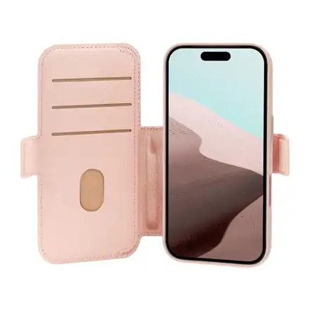 dbramante1928 - Puzdro Lynge ICON s MagSafe pre iPhone 17 Pro, pink sand