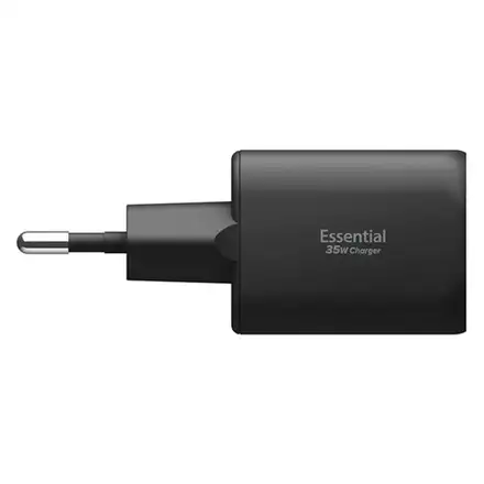 Spigen sieťová nabíjačka Essential EE352EU 35W - Black