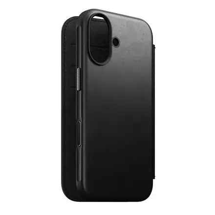 Nomad puzdro Modern Leather Folio Magsafe pre iPhone 17 - Black