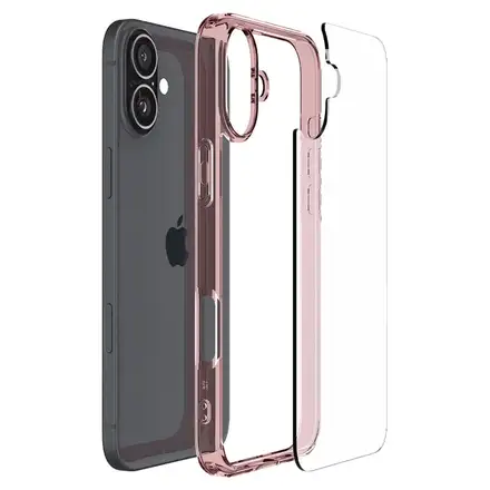 Spigen kryt Ultra Hybrid pre iPhone 16 - Rose Crystal