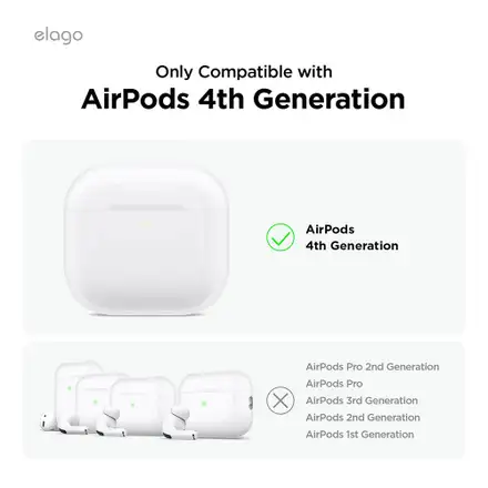 Elago puzdro Liquid Hybrid Case pre Airpods 4/5 - Mint