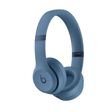 Apple Beats Solo4 Wireless Headphones - On-Ear Wireless Headphones - Slate Blue