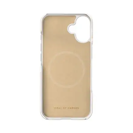 iDeal Fashion Case MagSafe iPhone 16 Rose Pearl Marble
