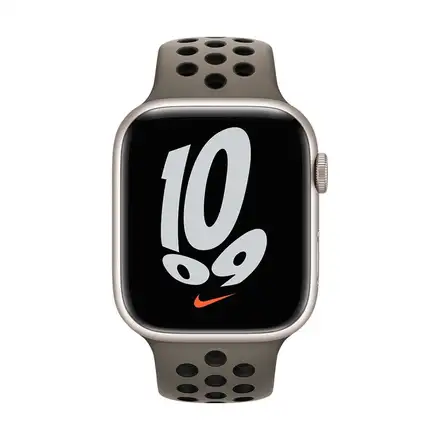 Apple Watch 41mm Olive Grey/Black Nike Sport Band *Rozbalený*