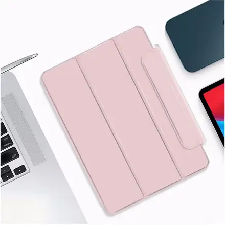 Comma puzdro Rider Magnetic Case pre iPad Pro 11" M4/M5 - Pink