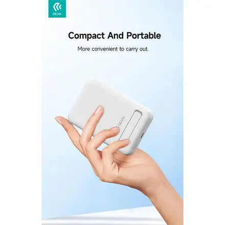 Devia powerbank Smart Series Magnetic Wireless 10.000 mAh PD 20W - Black