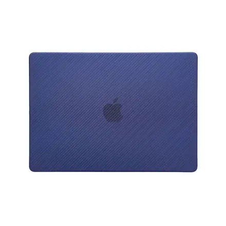 Devia kryt Carbon Fiber Hard Jacket pre Macbook Pro 13" 2020/2022 - Peony Blue